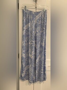 Roxy Tropical Palm Wide Leg Pants. Size S